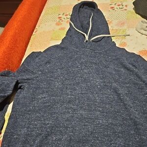 GAP Men's Navy Blue Hooded Pullover